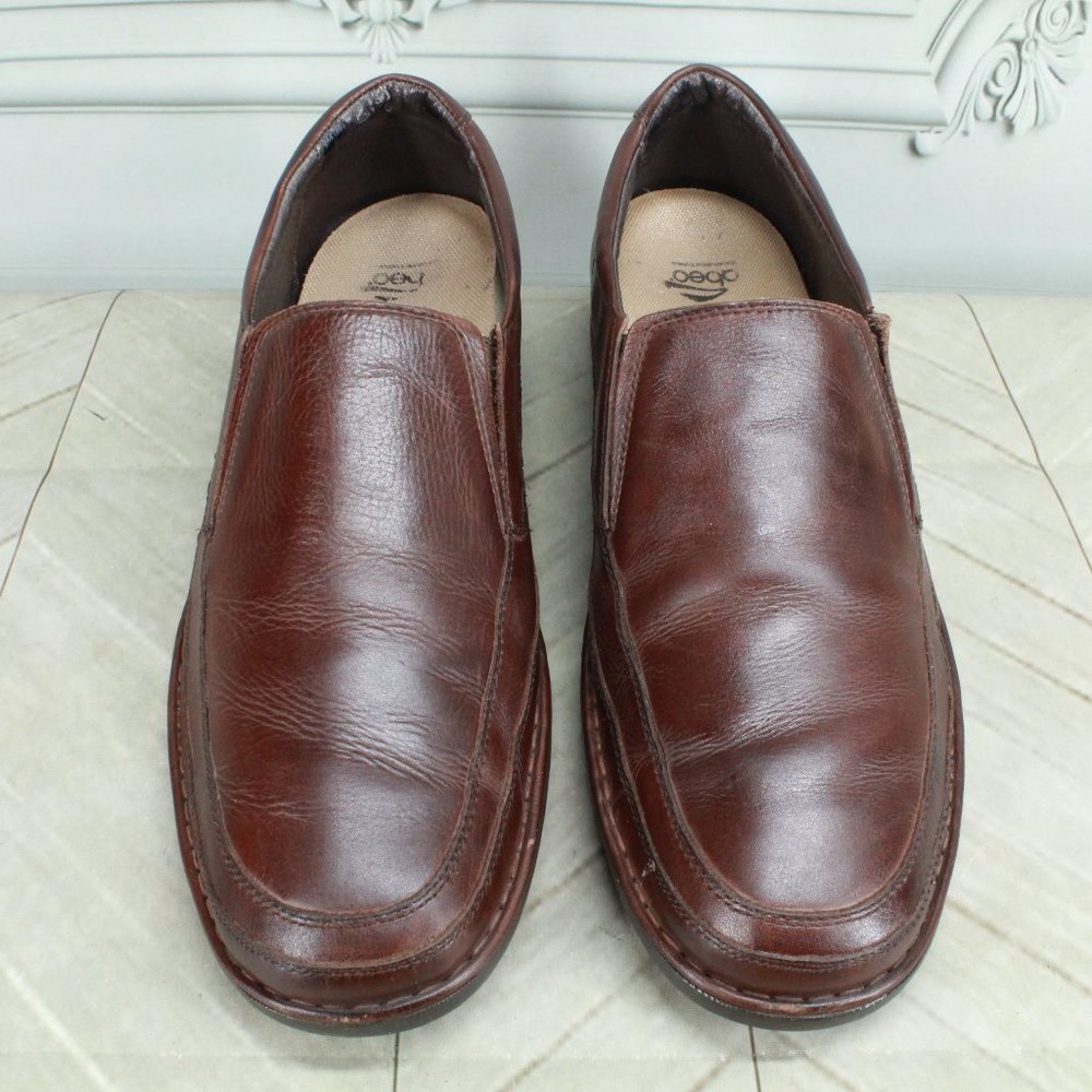 Pikolinos Brown Leather Slip On Loafer Shoes Size EU 46 US 13 - Picture 5 of 9